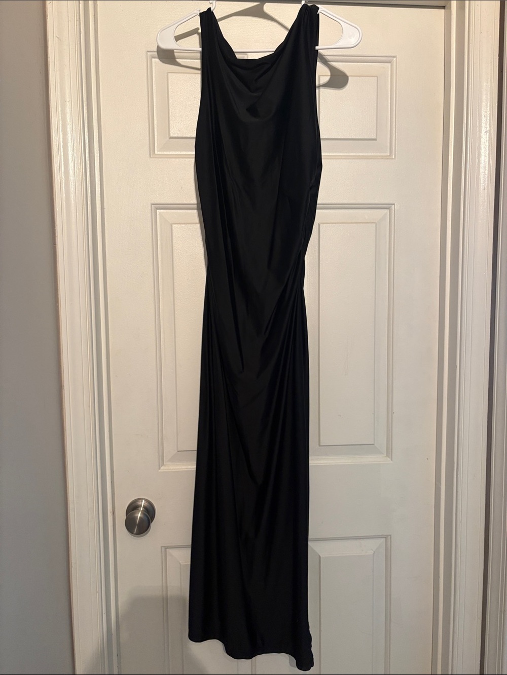 wild fable Black Sleeveless Maxi Dress